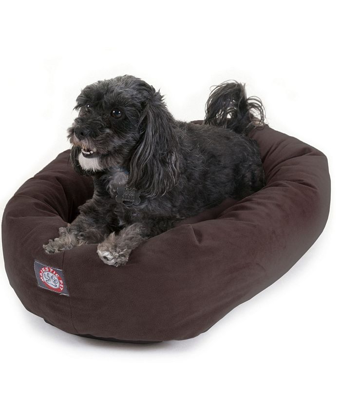 Majestic Pet Suede Bagel Dog Bed Macy's