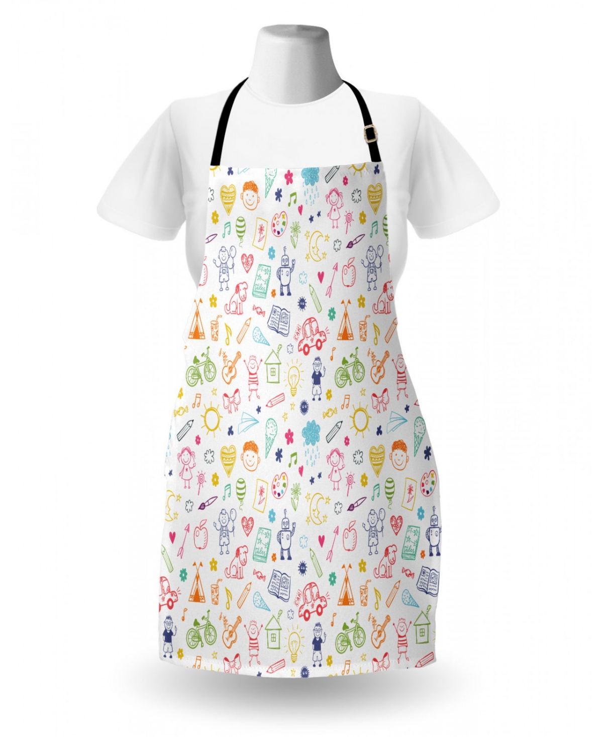 Ambesonne Doodle Apron