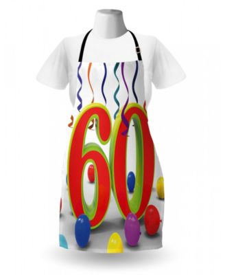 Ambesonne 60th Birthday Apron