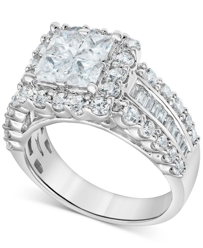 Macy's 3 shop carat diamond ring