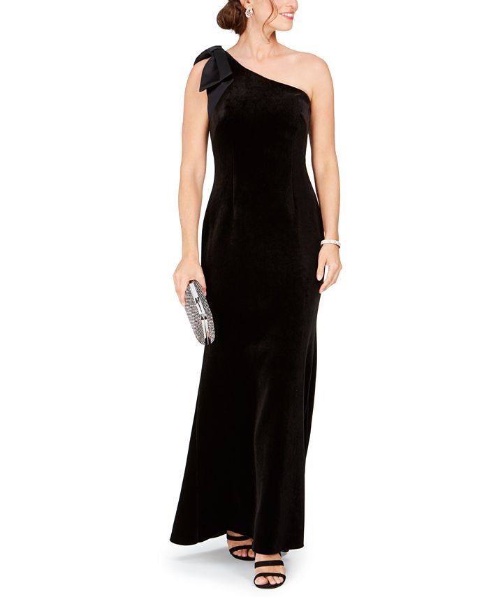 Eliza j off the shoulder velvet dress sales