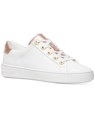 Michael Kors Irving Stripe Lace-Up Sneakers - Macy's