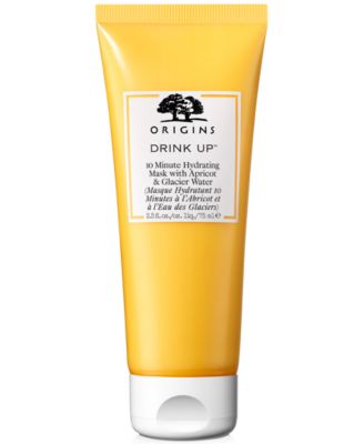 Origins Drink Up 10 Minute Hydrating Mask With Apricot & Swiss Glacier Water, 2.5-oz.