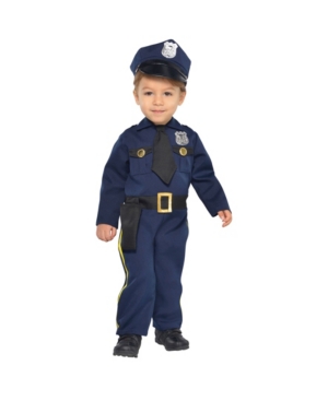 Amscan Infant Boys Cop Recruit Costume