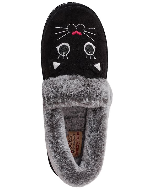 Skechers Women's BOBS for Cats Too Cozy Meow Pajamas Slipper Shoes from