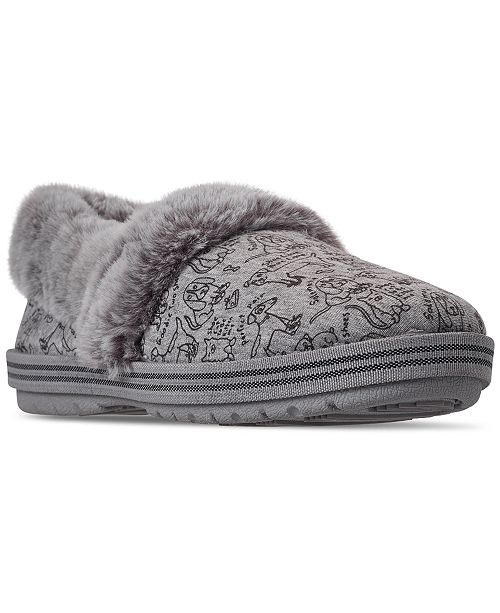 Women S Bobs Too Cozy Forever Paws Slipper Shoes From Finish Line