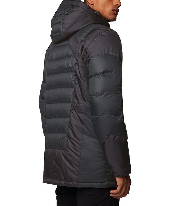 hugo boss mens padded jacket