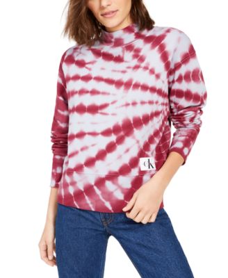 calvin klein mock neck sweatshirt