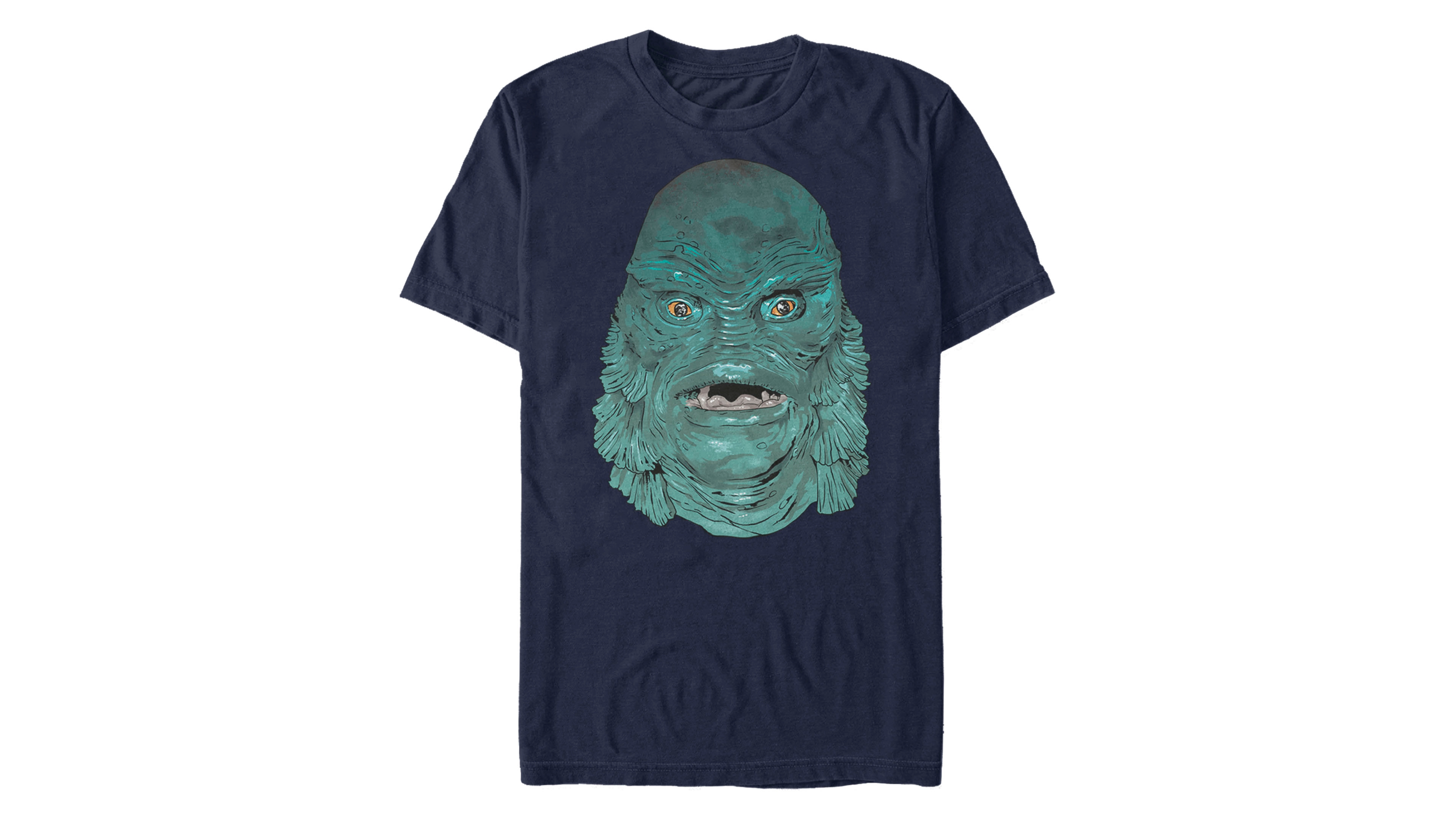 Universal Monsters Men's Creature From the Black Lagoon Big Face Short Sleeve T-Shirt