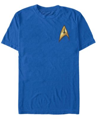 Star Trek Men's Original Series Command Badge Costume Short Sleeve T-Shirt