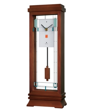 Bulova B1839 Willits Mantel Clock In Brown