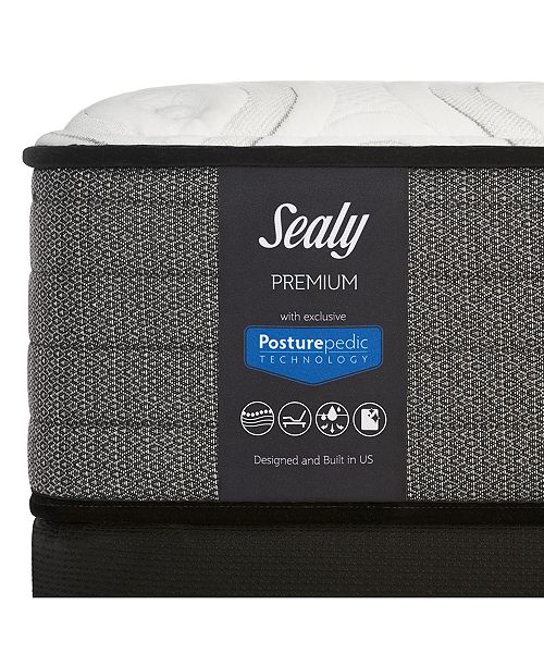 Sealy Premium Posturepedic Opportune 12 5 Plush Mattress King Reviews Mattresses Macy S