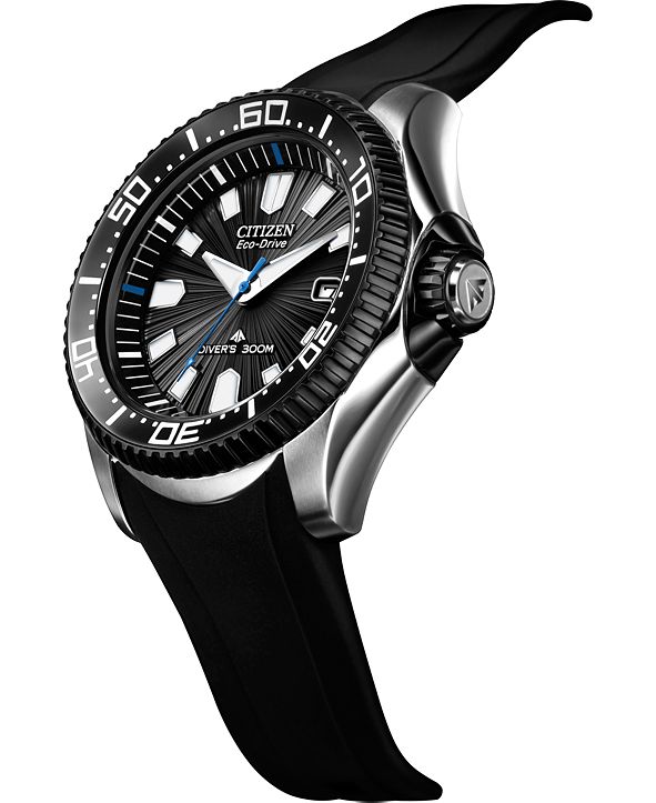 citizen eco drive rubber strap