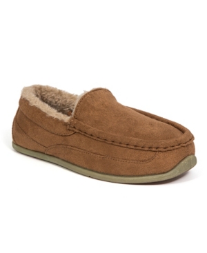 Deer Stags Little and Big Boys Slipperooz Lil Spun Indoor Outdoor Supro Sock Cozy Moccasin Slipper