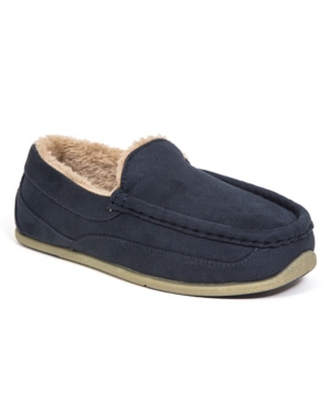 Deer Stags Little and Big Boys Slipperooz Lil Spun Indoor Outdoor Supro Sock Cozy Moccasin Slipper