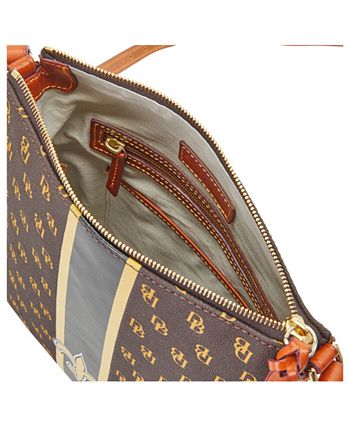 Dooney & Bourke New Orleans Saints Triple-Zip Crossbody Bag - Macy's