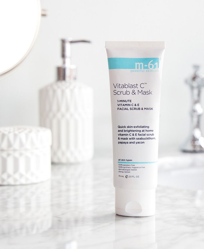 m61 by Bluemercury Vitablast C Scrub & Mask, 2.5 oz Macy's