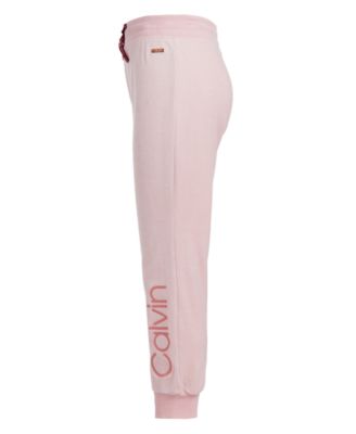 Calvin Klein Big Girls Velour Sweatpants