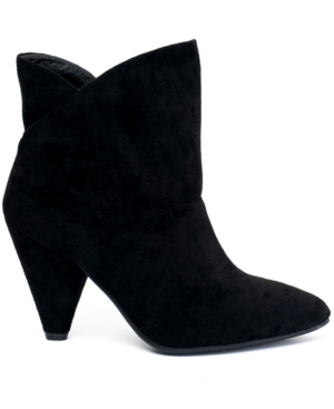image of Gc Shoes Flores Pull-On Asymmetrical Topline Bootie Women-s Shoes