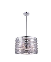 Cwi Lighting Petia 4 Light Chandelier - Chrome