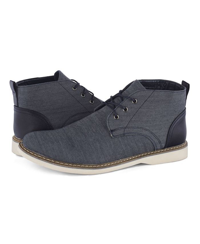 Members Only Men's Chambray Mid-Top Oxfords & Reviews - All Men's Shoes ...