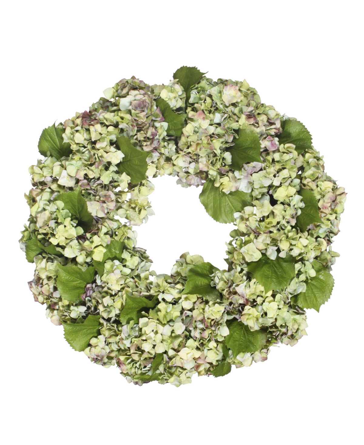Permanent Botanicals Hydrangea Wreath - Green