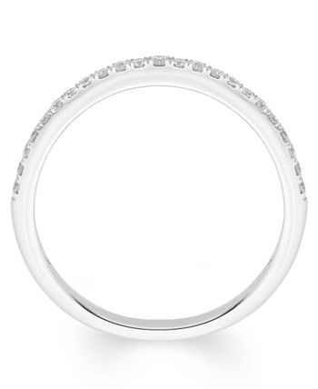 Macy's - Certified Diamond (1 ct. t.w.) Bridal Set in 14k White Gold