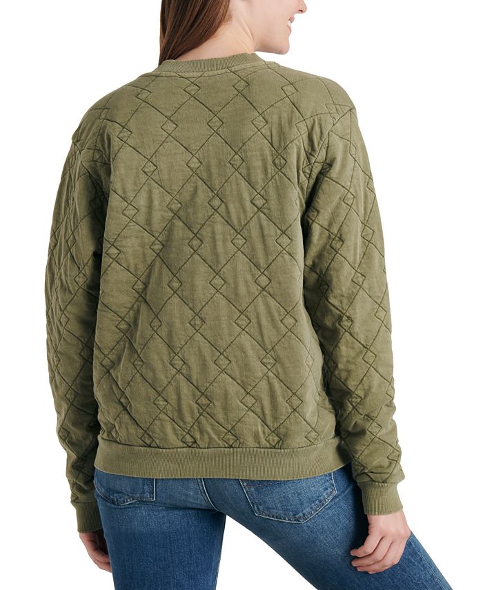 Lucky Brand Quilted Bomber Jacket Macy's