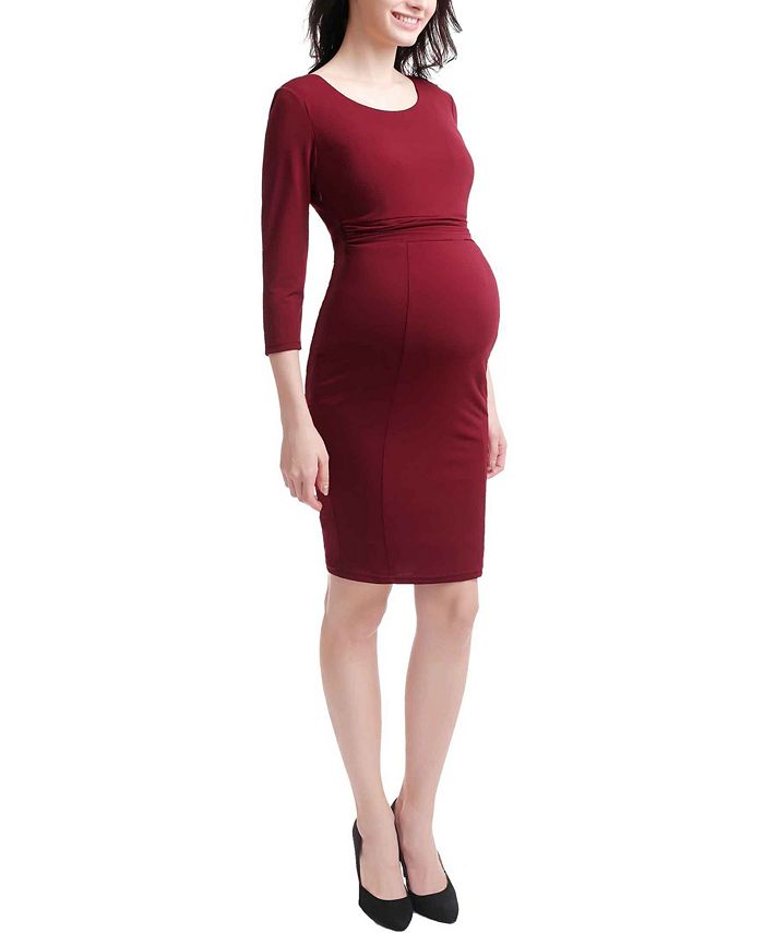 kimi + kai Penelope Maternity Midi Dress - Macy's