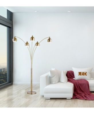 Amore 86" LED Arch Floor Lamp with Dimmer