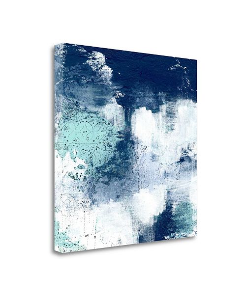 Tangletown Fine Art Navy Abstract Ii By Sarah Ogren Giclee Print