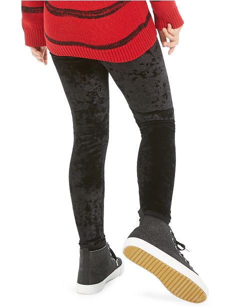 Epic Threads Big Girls Velvet Leggings, Created for Macy's