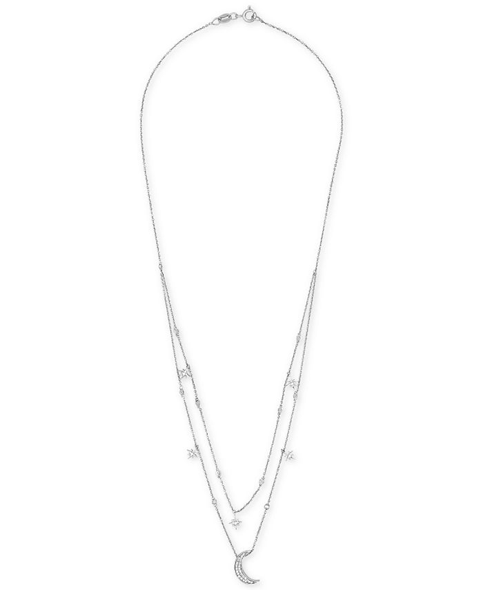 Macy's moon store and star necklace