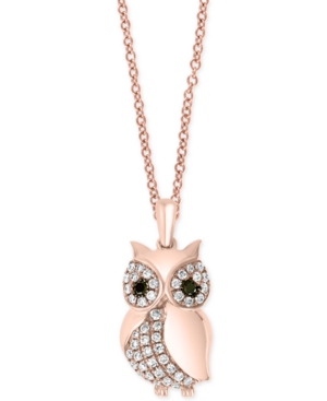 image of Effy Diamond Owl 18
