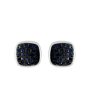 image of Effy Sapphire (1/2 ct. t.w.) Earrings in Sterling Silver