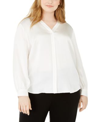 Eileen Fisher - Plus Size Silk Blouse