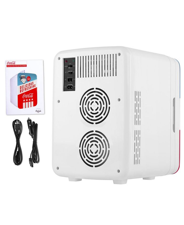 Cooluli Coca-Cola Americana-10L Compact Thermoelectric Cooler And ...
