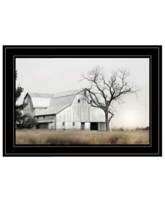 Ohio Fields I by Lori Deiter, Ready to hang Framed Print, Black Frame, 21" x 15"