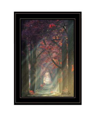 Path of Happiness by Martin Podt, Ready to hang Framed Print, Black Frame, 15" x 21"
