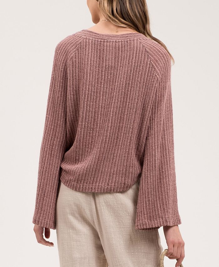 Blu Pepper TieFront Button Top Macy's