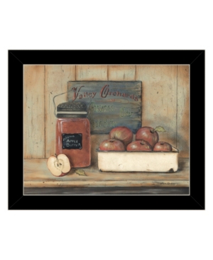 Trendy Decor 4U Apple Butter by Pam Britton Ready to hang Framed Print Black Frame 17