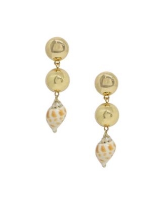 ETTIKA Conch Shell Drop Earrings - Macy's