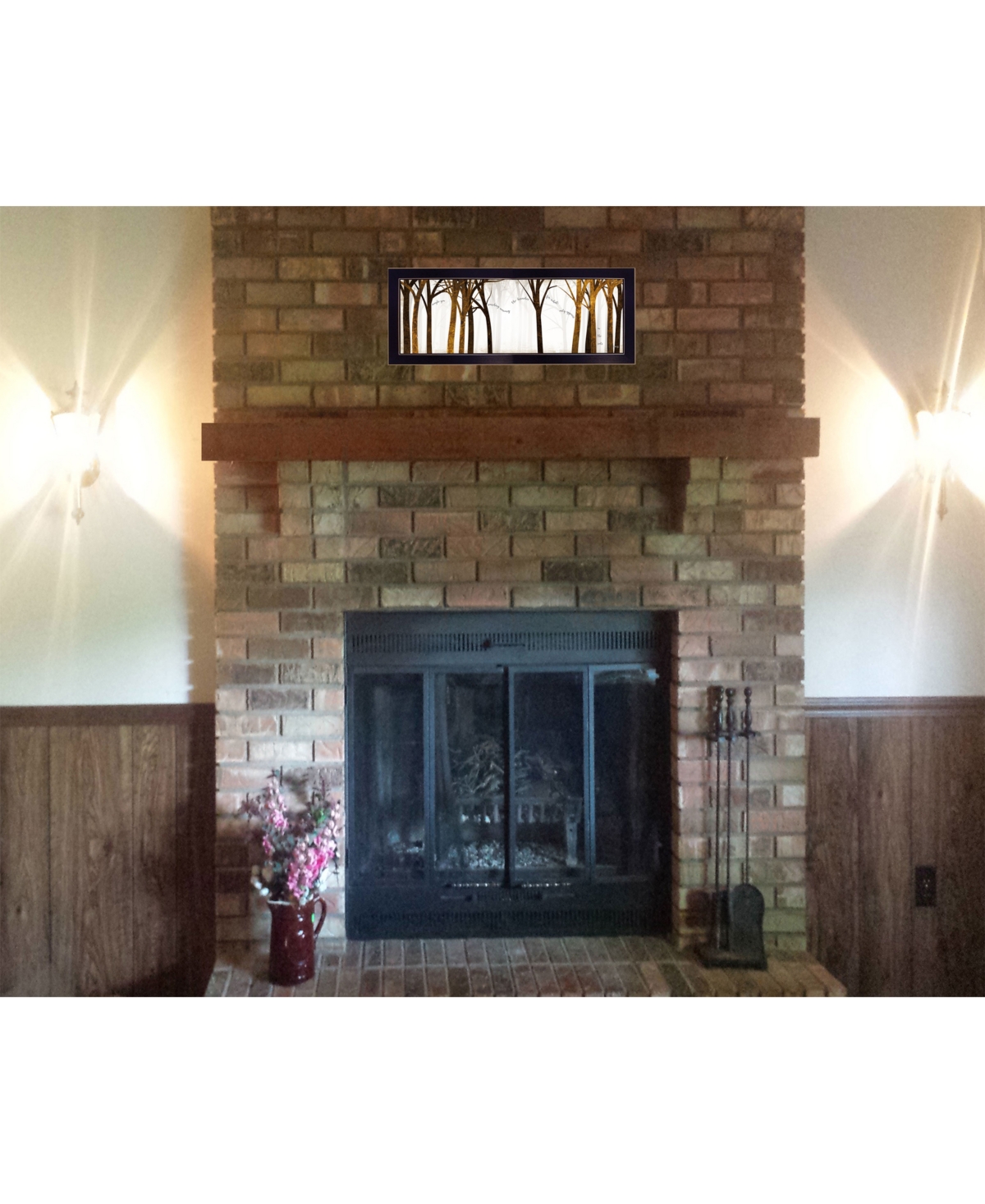 Trendy Decor 4U In the Roots By Marla Rae, Printed Wall Art, Ready to hang, Black Frame,