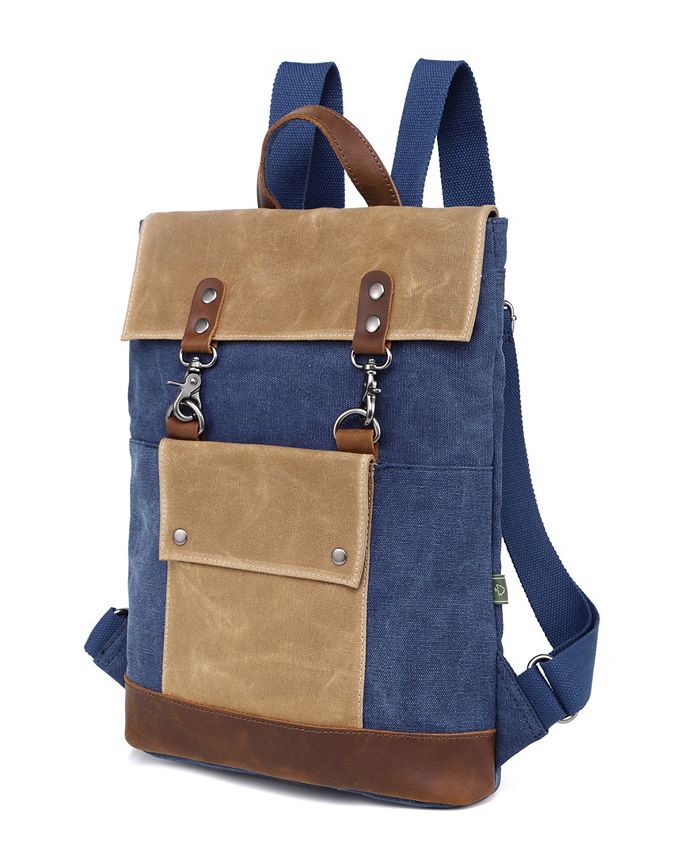 TSD BRAND Hillside Canvas Backpack - Macy's