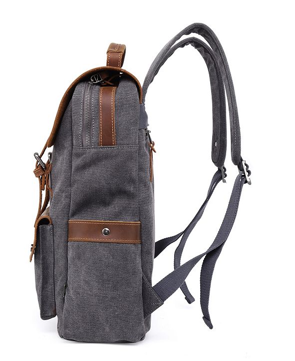 TSD BRAND Valley Hill Canvas Backpack & Reviews Handbags