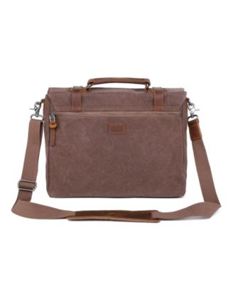 Stone Creek Waxed Canvas Briefcase