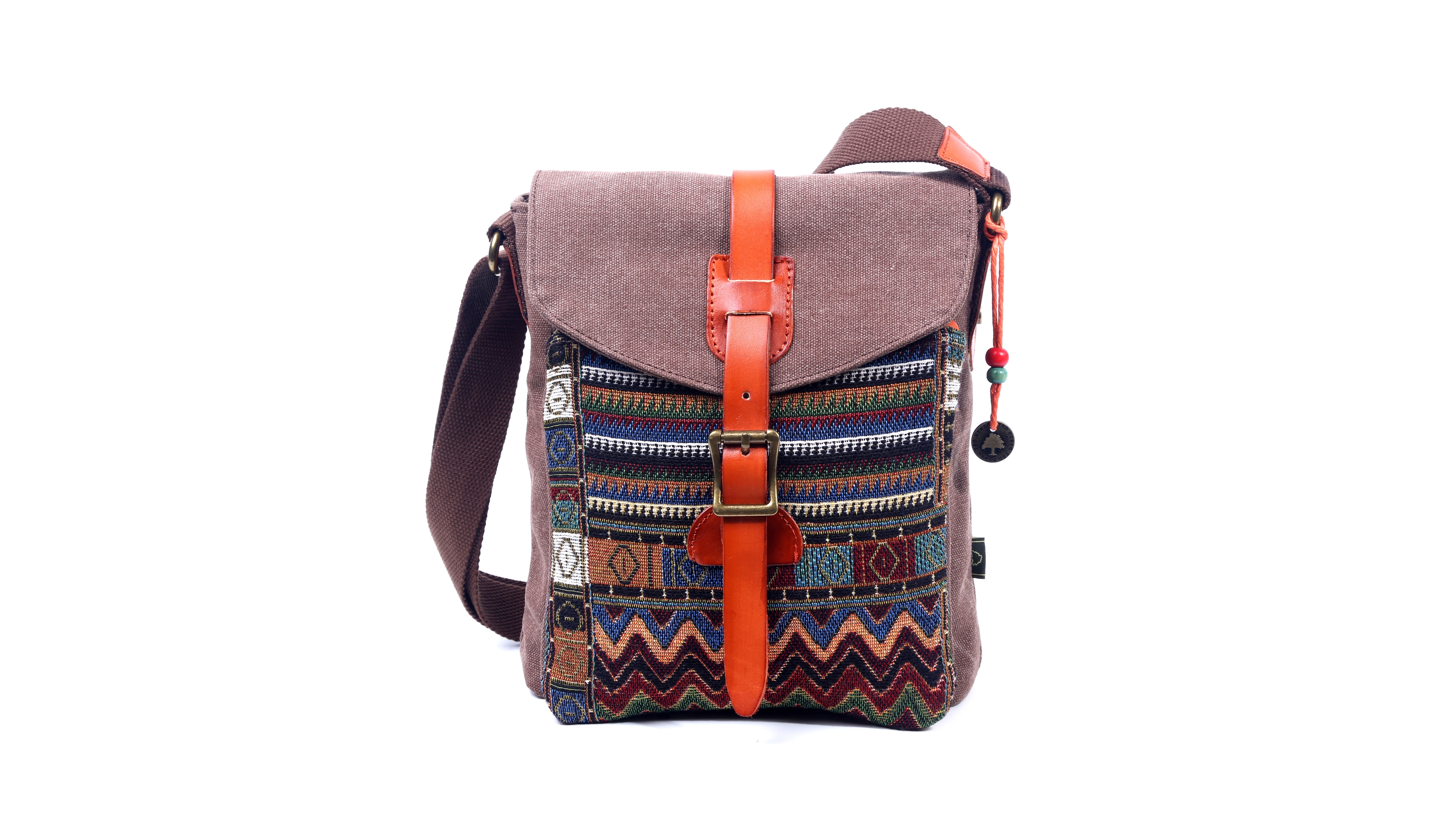Tsd Brand Four Season Canvas Crossbody Bag