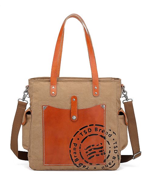 Tsd Brand Super Horse Canvas Tote Bag Reviews Handbags