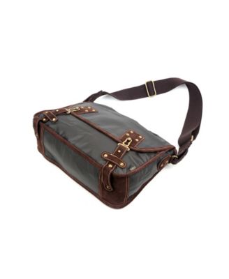 Dolphin Canvas Messenger Bag