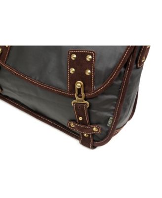 Dolphin Canvas Messenger Bag